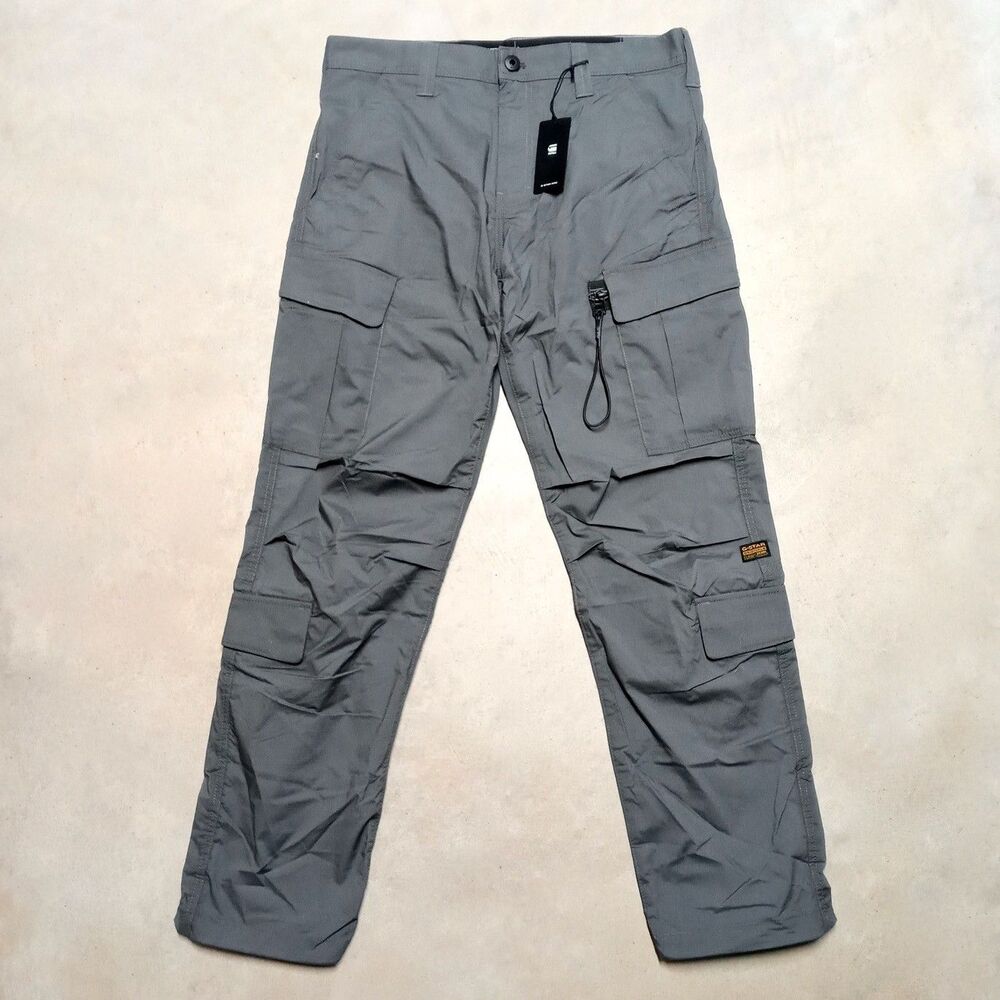 NWT G-Star RAW P-3 Cargo Trainer Pants Size 32x32 Riptstop Streetwear MSRP $220